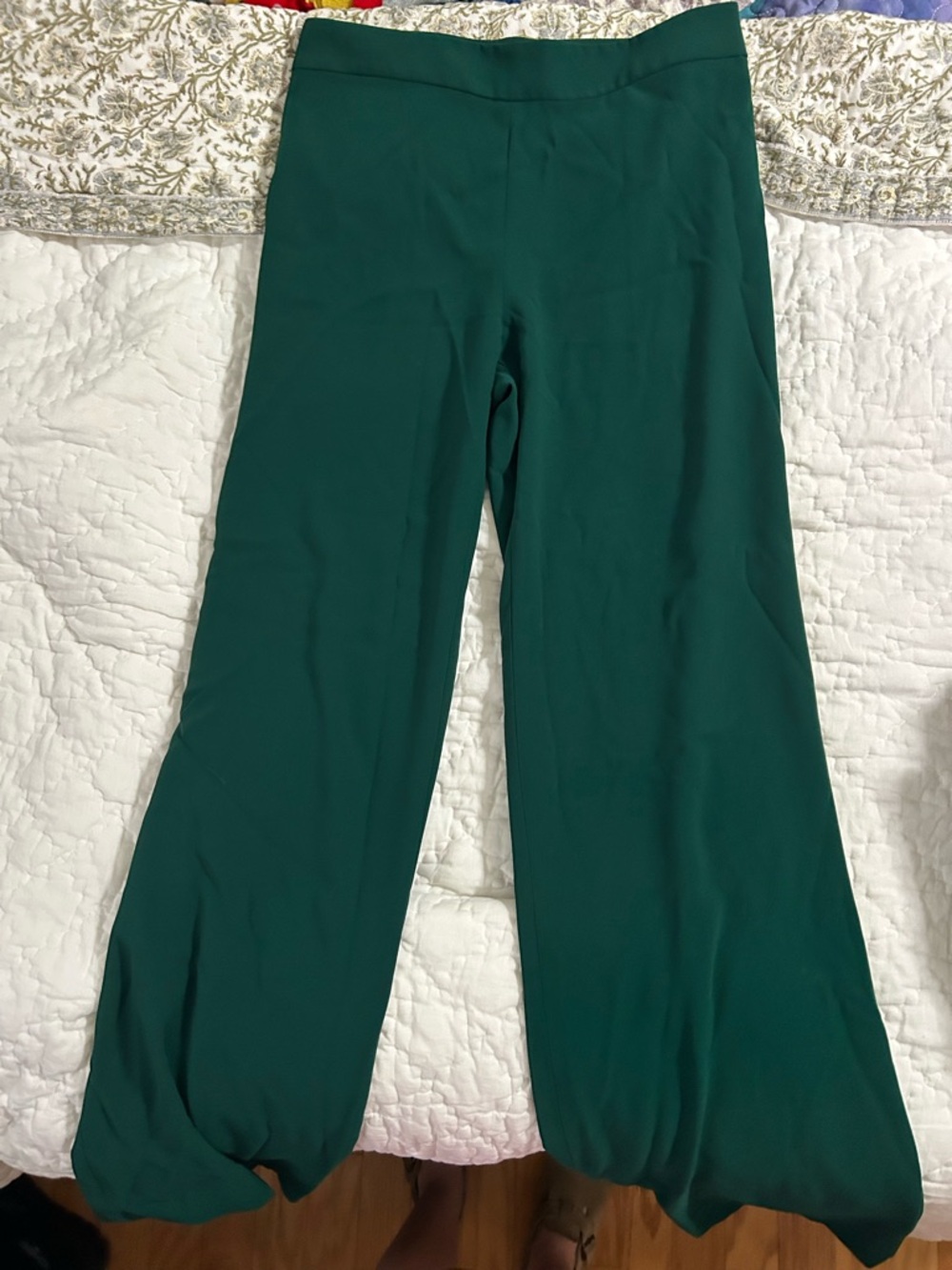 Zara Deep Green Trousers